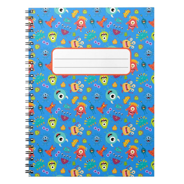 Monsters Time Notebook (Front)