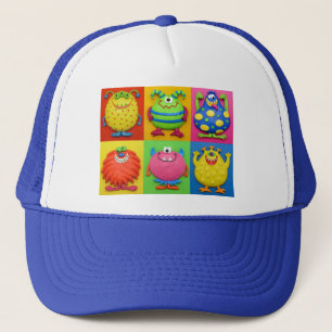 Monsters Trucker Hat