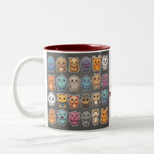 Monsters Two-Tone Coffee Mug