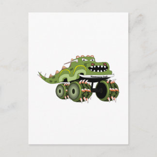 Monstersaurus Truck Postcard