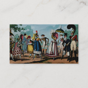 Monstrosities of 1818 ~ Business Card