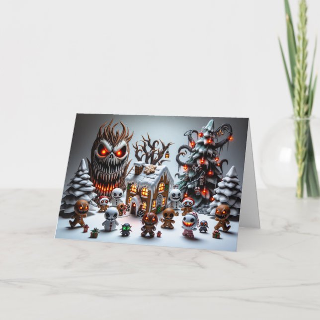 Monstrous Merriment Card (Front)