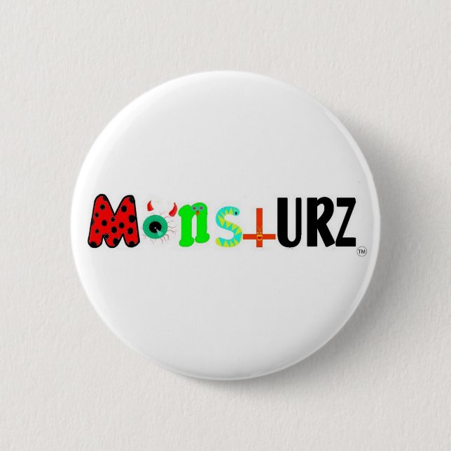 monstURZ 6 Cm Round Badge (Front)