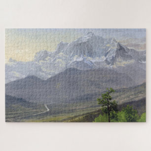 Mont Blanc, Albert Bierstadt Jigsaw Puzzle