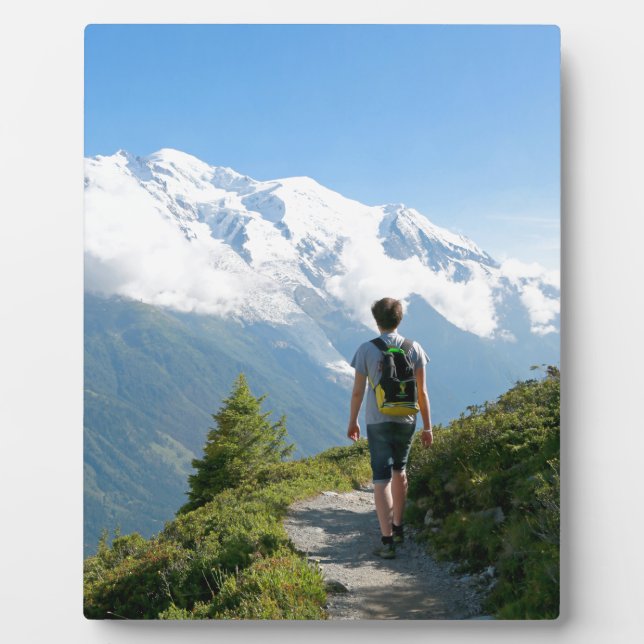 Mont Blanc France Plaque (Front)