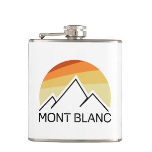 Mont Blanc France Retro Hip Flask