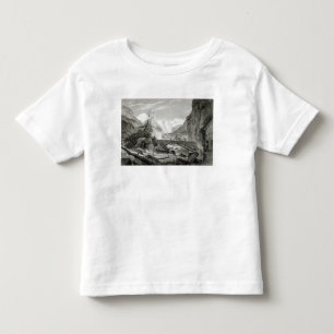 Mont Blanc from the Baths of St. Didier Toddler T-Shirt