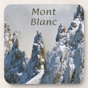 Mont Blanc Monte Bianco White Mountain Alps Europe Coaster