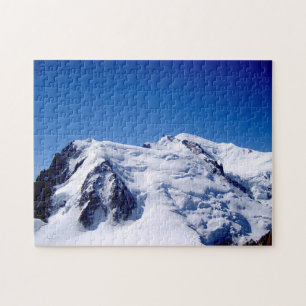 Mont Blanc mountain massif. Jigsaw Puzzle