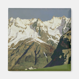 Mont Blanc Mountains, 1897 Magnet