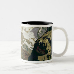 Mont Blanc Mountains, 1897 Two-Tone Coffee Mug