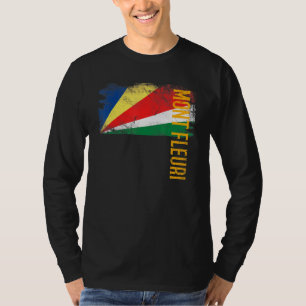 Mont Fleuri Seychelles Flag For Seychellois Men Wo T-Shirt