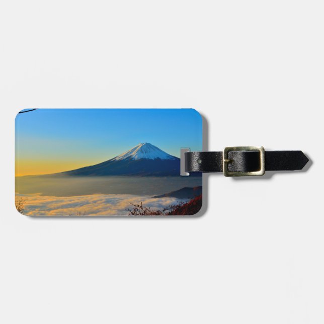 Mont Fujisan luggage tag (Front Horizontal)