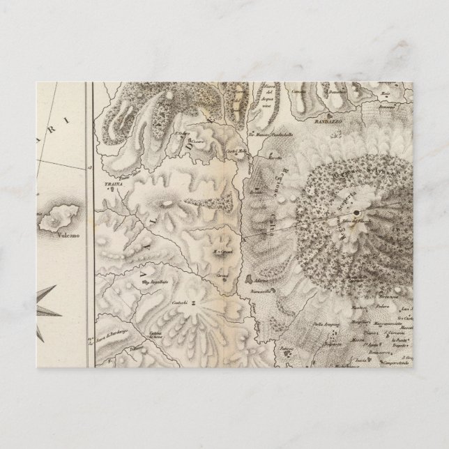 Mont Gibel, Etna Postcard (Front)