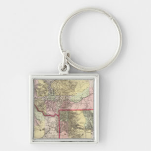 Mont, Ida, Wyo Key Ring