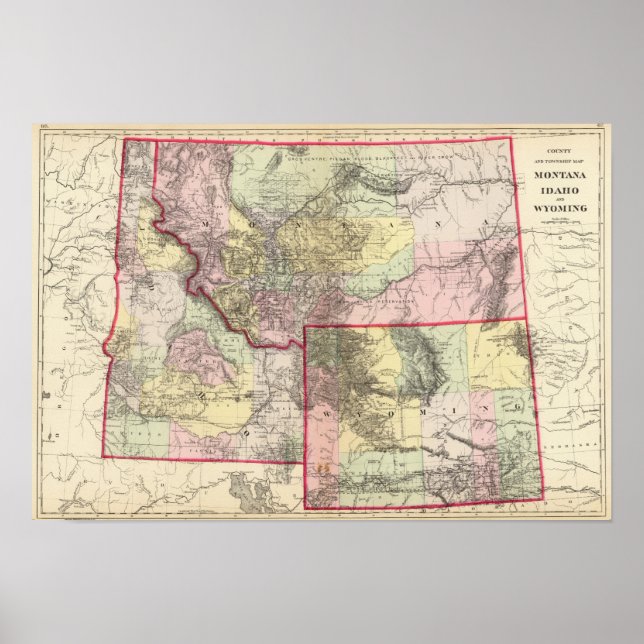 Mont, Ida, Wyo Poster (Front)