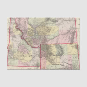 Mont, Ida, Wyo Tissue Paper
