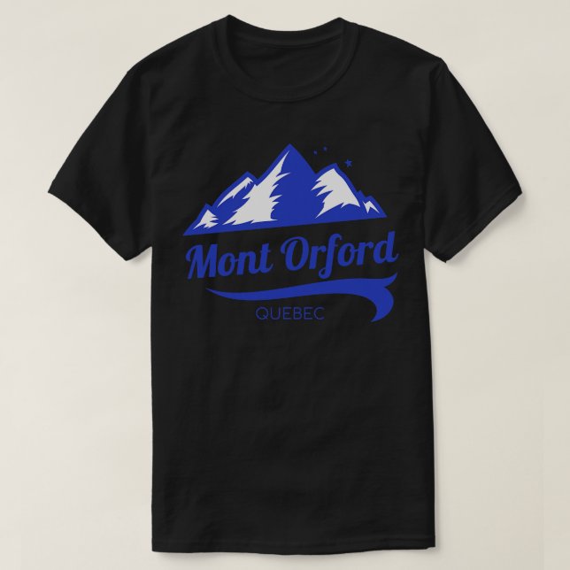 Mont Orford ski Quebec T-Shirt (Design Front)