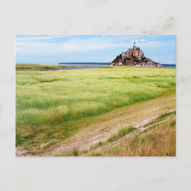 Mont Saint-Michel 4 Postcard (Front)