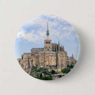 Mont Saint-Michel 6 Cm Round Badge