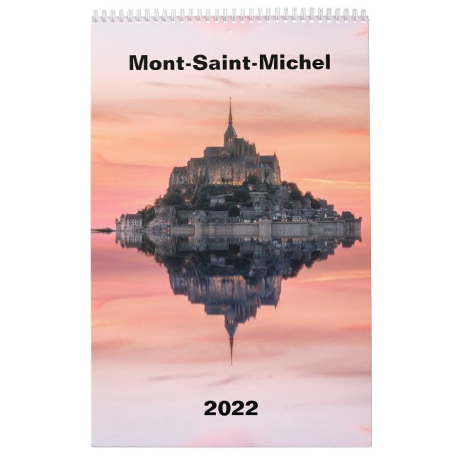Mont-Saint-Michel france Calendar (Cover)