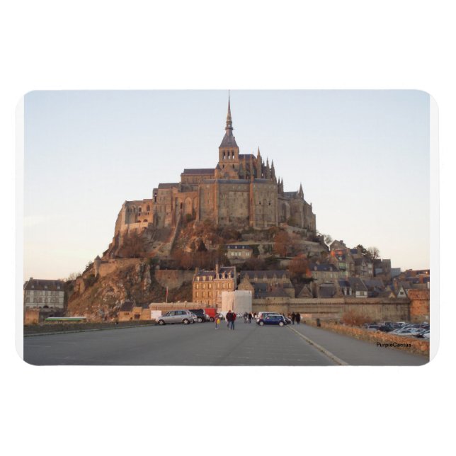 Mont Saint-Michel, France Magnet (Horizontal)