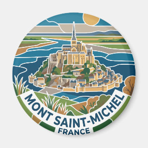 Mont Saint-Michel France Magnet