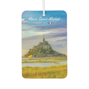 Mont-Saint-Michel, France - Mediaeval Abbey Car Air Freshener