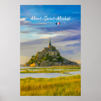 Mont-Saint-Michel, France - Mediaeval Abbey