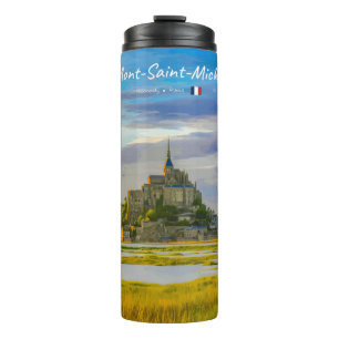 Mont-Saint-Michel, France - Mediaeval Abbey Thermal Tumbler
