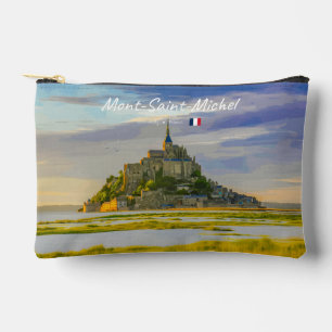 Mont-Saint-Michel, France - Medieval Abbey Accessory Pouch