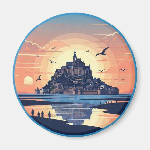 Mont Saint-Michel France Normandy Magnet