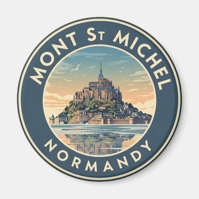 Mont Saint-Michel Magnet (Front)