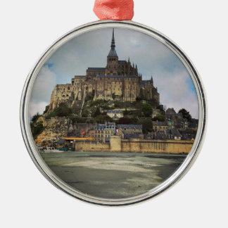 Mont Saint-Michel Metal Tree Decoration