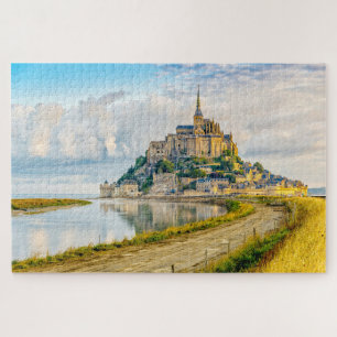Mont-Saint-Michel, Normandy, France Jigsaw Puzzle