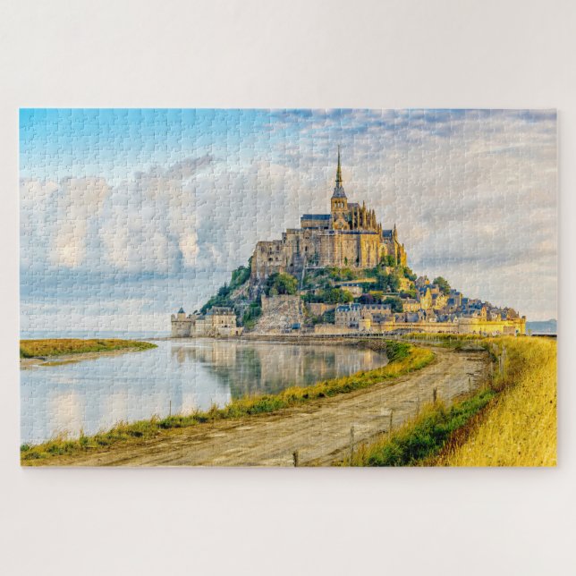 Mont-Saint-Michel, Normandy, France Jigsaw Puzzle (Horizontal)