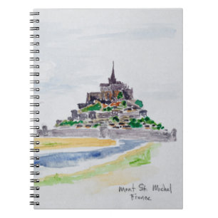Mont Saint-Michel, Normandy, France Notebook