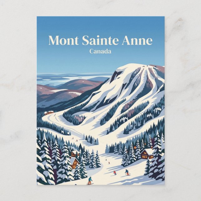 Mont Sainte Anne Canada Postcard (Front)