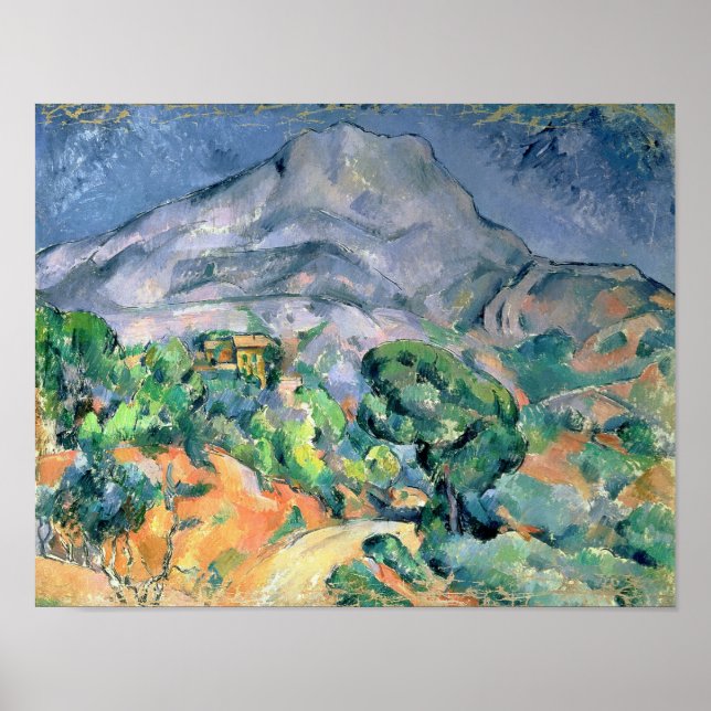 Mont Sainte-Victoire, 1900 Poster (Front)