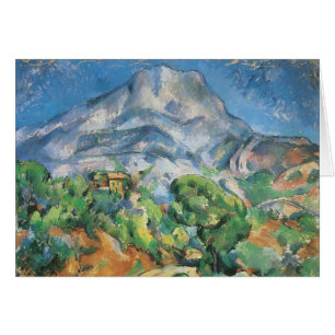 Mont Sainte Victoire Above Tholonet, Paul Cezanne