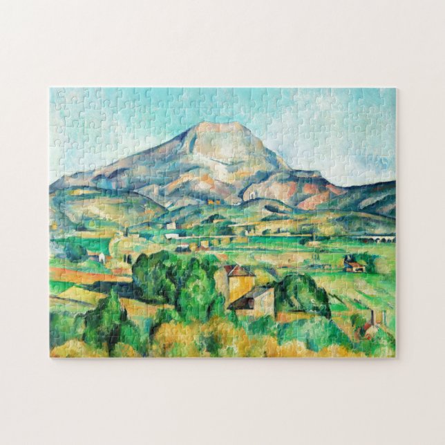 Mont Sainte-Victoire by Paul Cezanne Jigsaw Puzzle (Horizontal)