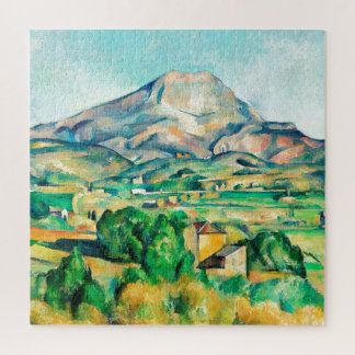 Mont Sainte-Victoire by Paul Cezanne Jigsaw Puzzle
