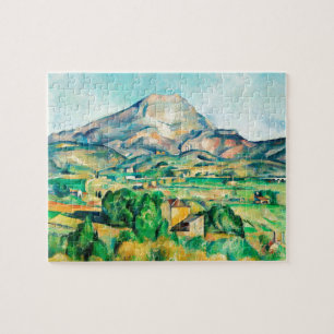 Mont Sainte-Victoire by Paul Cezanne Jigsaw Puzzle