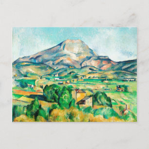 Mont Sainte-Victoire by Paul Cezanne Postcard