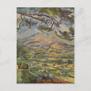 Mont Sainte-Victoire by Paul Cézanne Postcard