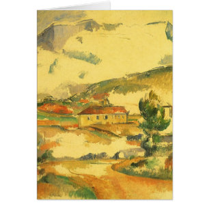 Mont Sainte Victoire by Paul Cezanne, Vintage Art