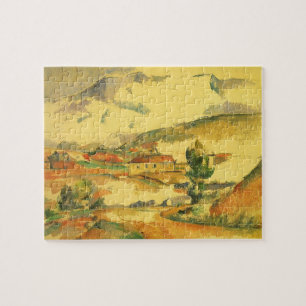 Mont Sainte Victoire by Paul Cezanne, Vintage Art Jigsaw Puzzle