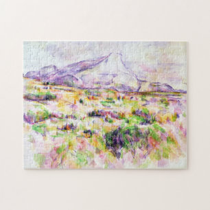 Mont Sainte-Victoire from Les Lauves Jigsaw Puzzle