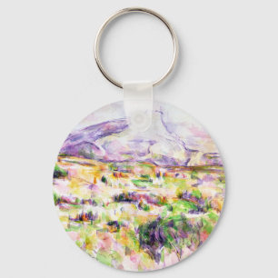 Mont Sainte-Victoire from Les Lauves Key Ring