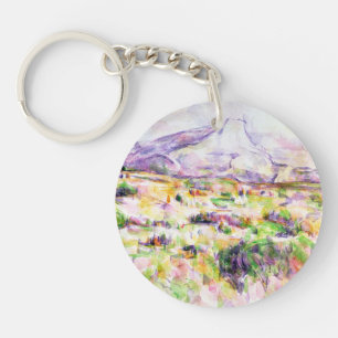 Mont Sainte-Victoire from Les Lauves Key Ring